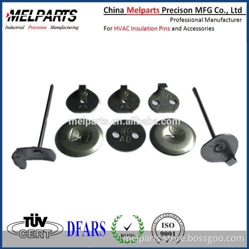 acoustical insulation pins